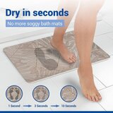 Wenko Svjetlo smeđa kupaonska prostirka od dijatomita 39x60 cm Dafni – | shoptok.hr