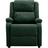  Naslanjač iz temno zelenega blaga, (20701788) | Shoptok.si