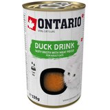 Ontario Cat pijača s koščki race 135 g | Shoptok.si