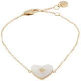 Fossil Zapestnica zlata / bela | Shoptok.si