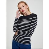 Orsay White and Black Women Striped T-Shirt - Women | shoptok.hr