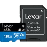 Lexar Micro SD kartica z adapterjem, microSDHC, 633x, UHS-I, 128 GB | Shoptok.si