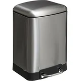 kanta za smeće ariane 6l 22.5x23.5x32.5cm metal srebrna