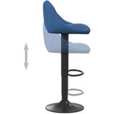  Barski stolčki 2 kosa moder žamet, (20700145) | Shoptok.si