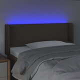 Posteljno vzglavje taupe 103x16x78/88 cm blago, (20735254) | Shoptok.si