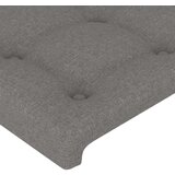  Uzglavlje s ušima tamnosivo 83 x 23 x 118/128 cm od tkanine | shoptok.hr