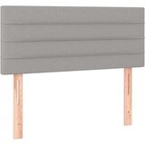  Posteljno vzglavje svetlo sivo 90x5x78/88 cm blago, (20793510) | Shoptok.si