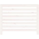  Pokrov za radiator bela 108,5x19x84 cm trdna borovina, (21397858) | Shoptok.si