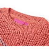  Dječji džemper pleteni srednje ružičasti 140 | shoptok.hr