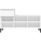 Ormarić za cipele bijeli 102 x 36 x 60 cm od konstruiranog drva | shoptok.hr