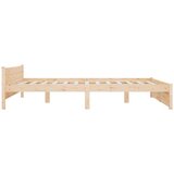  Za krevet od masivnog drva 150 x 200cm 5FT veliki bračni | shoptok.hr
