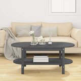  Klubska mizica siva 110x55x45 trdna borovina, (20711440) | Shoptok.si