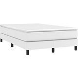  Box spring postelja z vzmetnico bel 120x200 cm umetno usnje, (20725462) | Shoptok.si