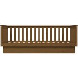  Dnevna postelja medeno rjava 80x200 cm trdna borovina, (20725483) | Shoptok.si