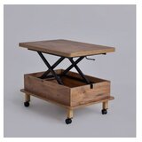 Hanah home Stol za dnevni boravak Dy Adt 90x40x60 cm, Smeđa | Eponuda.ba