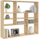  Polica boja hrasta sonome 90 x 16 x 78 cm od iverice | shoptok.hr