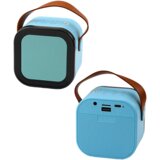 Lean_Toys Brezžični karaoke zvočnik z mikrofonom modra | Shoptok.si