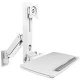 Icybox IB-WS700-W stenski nosilec za monitor - delovno postajo, (21619922) | Shoptok.si