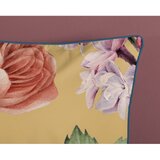 Descanso Oker rumena posteljnina za zakonsko posteljo/podaljšana iz bombažnega satena 240x220 cm Fiori – | Shoptok.si