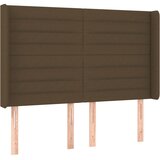  Krevet box spring s madracem LED tamnosmeđi 140x200 cm tkanina | shoptok.hr