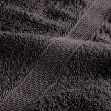 vidaXL Ručnici za kupanje SOLUND 2 kom antracit 100x150cm 600 gsm | shoptok.hr