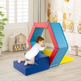  3-delni gradniki iz pene in bazenom z žogicami (100), mehki gradniki, plezalni bloki | Shoptok.si