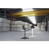 meychair Naslonjalo za stojo, z vgrajenim nosilnim ročajem, črno ogrodje | Shoptok.si