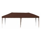  Rastezljivi šator za zabave 575 x 290 x 245 cm Smeđa | shoptok.hr