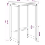  Barska stolica 2 kom. Dimljeni hrast 40 x 32 x 64 cm - Dimljeni hrast 2 40 x 32 x 64 cm | shoptok.hr