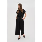 Marisse Cotton T-Shirt Decorated With Beads, Black | ePonuda.com