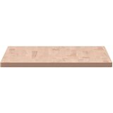 Stolna ploča 100 x 60 x 2,5 cm pravokutna od masivne bukovine | shoptok.hr