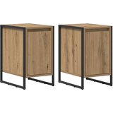  Noćni ormarić 2 pcs Umjetnička hrastovina 39,5 x 30 x 50 cm | Eponuda.ba