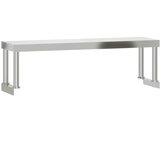  Polica za radni stol 110 x 30 x 35 cm od nehrđajućeg čelika | shoptok.hr