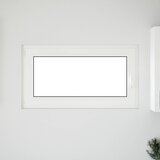  Prozor za podrum RISOR 110 x 50 cm PVC i staklo Bijela | shoptok.hr