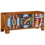  Klupa za cipele s pohranom Medeno smeđa 100 x 35 x 45 cm | Eponuda.com