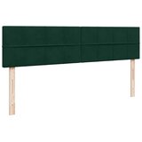  Okvir kreveta s madracima tamnozeleni 160x200cm baršunasti | shoptok.hr