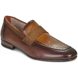 Mokasini MARTINI MID BROWN CASTANO TAN TOLEDO CAMEL VELOUR Kostanjeva