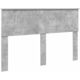 vidaXL Vzglavje z vzglavjem Betonsko siva 150 cm Konstruiran les, (5000109860) | Shoptok.si