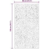  Tepisi za područja Pravokutni HUARTE Smeđa 150 x 80 cm | shoptok.hr