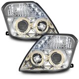 Oem Kristalni farovi Angel Eyes Eyes C2 (03+), Hrom | Eponuda.com