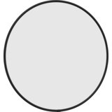 Zidno ogledalo crno Ø 40 cm okruglo | Eponuda.ba