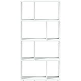 vidaXL Regal za knjige bijeli 60x20x120 cm od konstruiranog drva | shoptok.hr