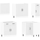 vidaXL 11-dijelni set kuhinjskih elemenata "Lucca" izrađeno drvo | shoptok.hr