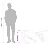  Vrtna kutija za pohranu 117x50x55 cm masivno drvo eukaliptusa | shoptok.hr