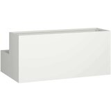  Vrtna saksija Bijelo 100 x 60 x 45 cm Čelična vrata | shoptok.hr