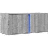  Zidni TV ormarić s LED svjetlima siva boja hrasta 80x31x35 cm | shoptok.hr
