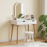  Set toaletnog stolića FAUSKE 2 kom. Bijela 76 x 50 x 143 cm Cijene