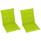 vidaXL Blazine za vrtne stole 2 kosa svetlo zelene 100x50x3 cm Cene