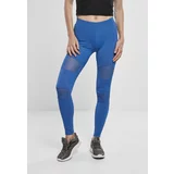 UC Curvy Women's Tech Mesh Leggings in a sporty blue color