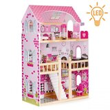 ECO TOYS drvena kuća za lutke Maryland s Led osvjetljenjem | shoptok.hr